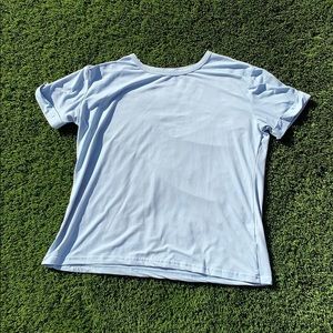Baby blue t shirt
